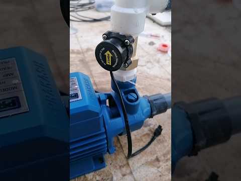 automatic water pump controller installation #shorts