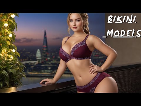 [4K] AI ART Lookbook Model Al Art video | Sky Garden