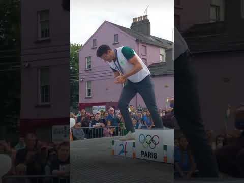 The home coming of Olympic Hero's Daire Lynch, & Philip Doyle at the Plaza, Clonmel.  14/8/24