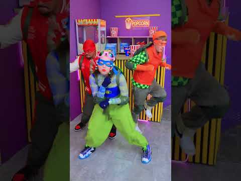 舞蹈更有激情、更有活力！ #shorts #tmnt #ninja #turtles #dance #trend #rec