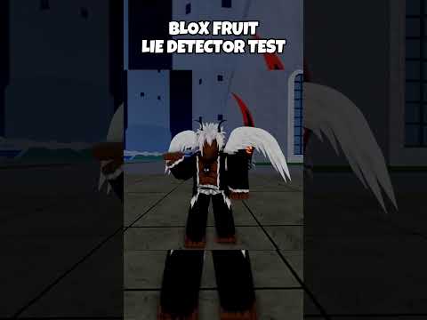 Blox Fruit Taking A Lie Detector Test Be Like.. #roblox #bloxfruits #bloxfruit