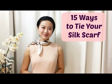 How to Wear a Silk Scarf in 15 Easy Ways