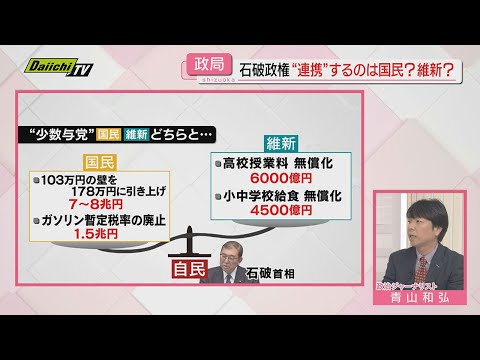 少数与党　石破政権　2025年はどうなっていくのか　専門家に聞く