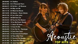 Best Acoustic Songs Collection | Acoustic 2024 | The Best Acoustic Covers of Popular Songs 2024