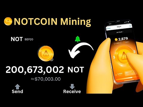 Notcoin Mining - How To Withdraw Notcoin To OKX BYBIT & Binance