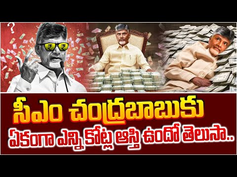 Richest CM Chandrababu Naidu In India | CM Chandrababu Assets?| richest chief ministers in India