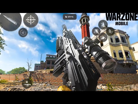 COD Mobile Warzone Alcatraz Android Max Graphics 90fps Gameplay