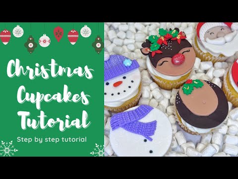 How to Decorate Christmas Cupcakes