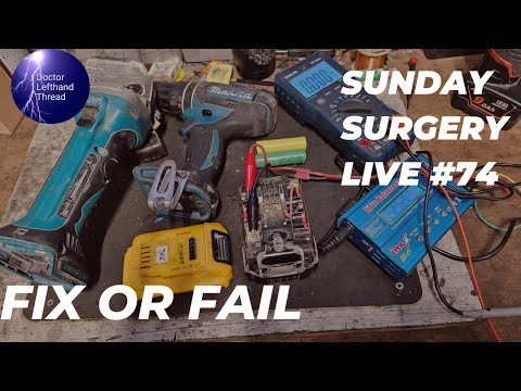 Doctor Lefthandthread Sunday Surgery Live #74 Fix or Fail