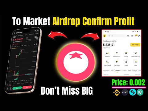 ToMarket Airdrop New Update | ToMarket Airdrop Confirm Profit |