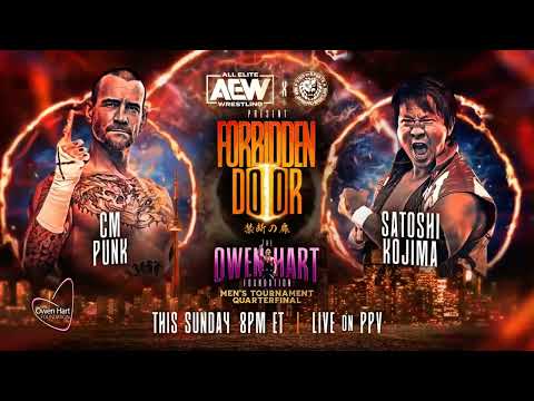 AEW x NJPW Forbidden Door 2023 Match Card