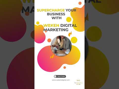 Supercharge your marketing with Weken Digital