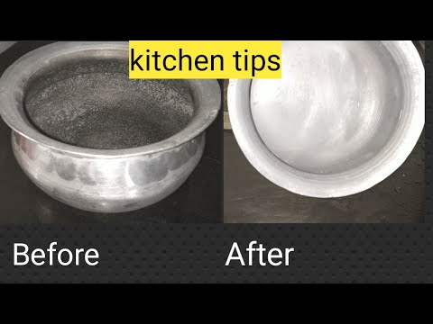 amazing kitchen tip telugu /నల్లబడిన సీవండి గిన్నెలు కొత్త వాటిలా మెరవాలంటే ఈ చిన్న టిప్ పాటించండి