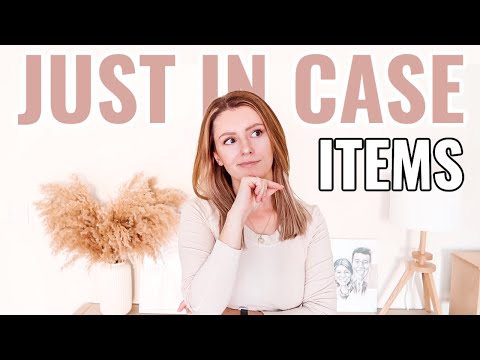 EASY Declutter "just in case" items 📦 How to stop overthinking decluttering | Messy to Minimalist