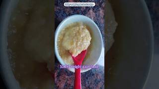 100% Weight Gain food Recipe for baby #shorts #shortsfeed #shortvideo #babyfood #babyweightgainfood.