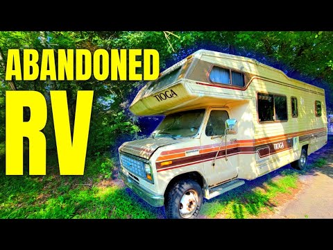 So ... We got an ABANDONED RV! What Next?