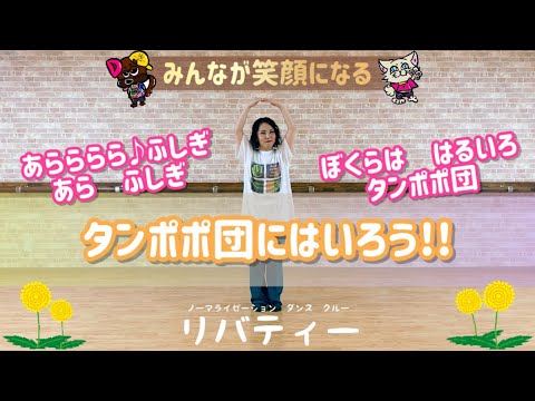 【タンポポ団にはいろう!!】あそぼうダンス🌼ゆきえ先生