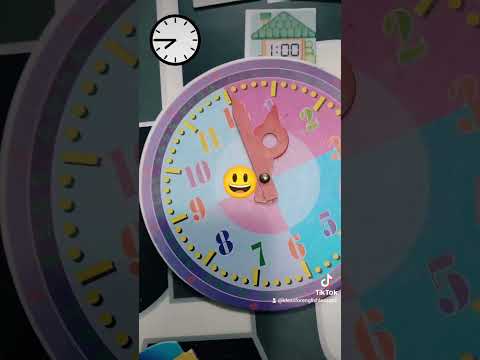 👀Time and clock  👀#englishforkids   #englishvocabulary #shorts