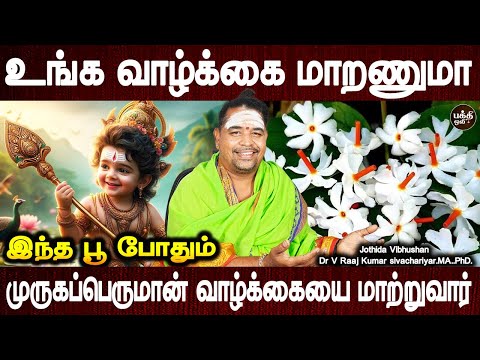 இந்த பூச்செடி வீட்டில் இருந்தால் நீங்கதான் ராஜா | Murugan Arul kidaikka | Aanmeegam | Bakthi Oli