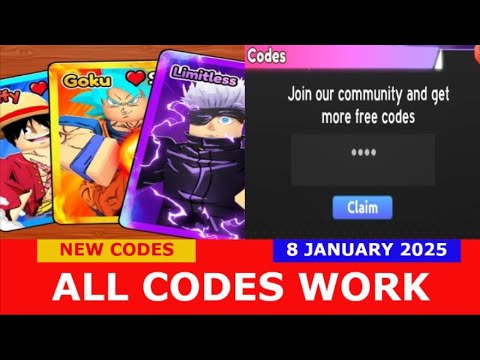 *NEW CODES* [🍀X50] Anime Card Master ROBLOX | ALL CODES | JANUARY 8, 2025