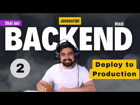 How to deploy backend code in production