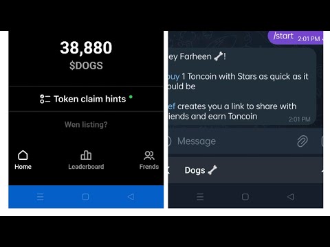 Dogs Airdrop Withdrawal | Dogs get ton coin for gas | Dogs Ton Coin kaise lel Dogs Token Claim Hints