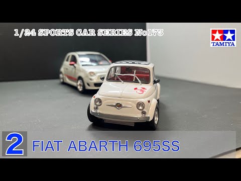 No2 FIAT ABARTH 695  SS TAMIYA 1/24 Build