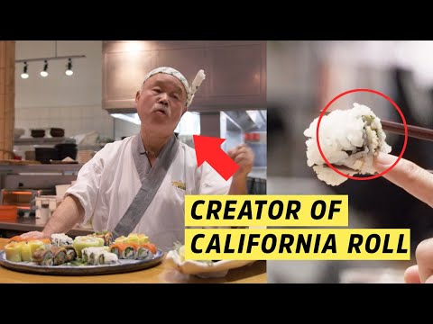 Trying REAL California Roll Sushi From The Creator Chef Tojo | Vancouver Food 2020