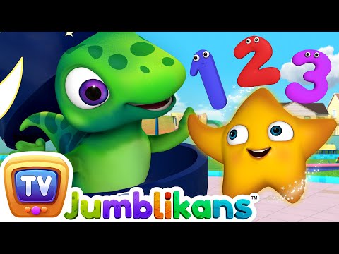 Counting 1 To 5 Numbers Song with Jumblikans Dinosaurs - ChuChuTV Toddler Learning Videos