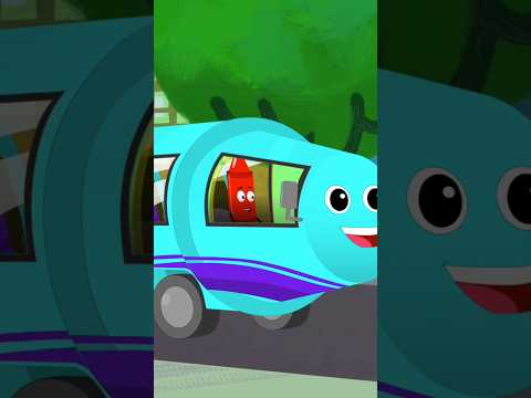 Wheels On The Bus #shorts #schoolbus #videosforbabies #songs