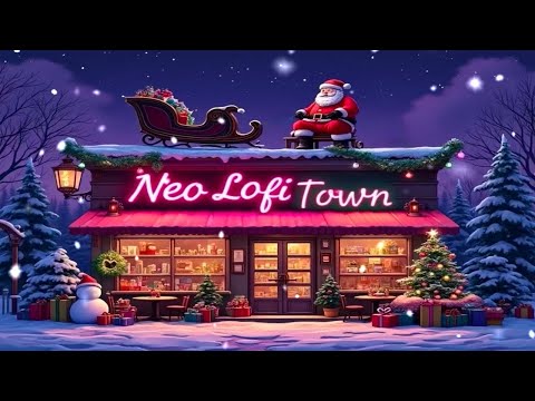 Christmas Coffee Shop Ambience ☕🎄❄️ – Lofi Hip Hop Beats with Cozy Holiday Vibes 🌨️✨🎶