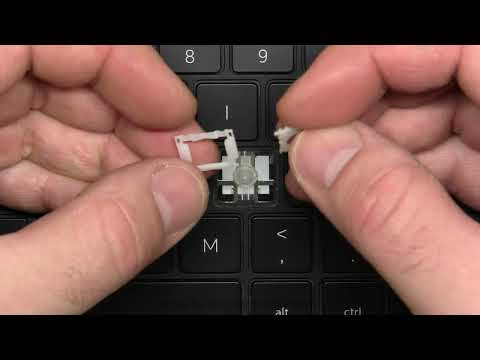 Dell Precision 5560 Laptop How to Key Cap Repair