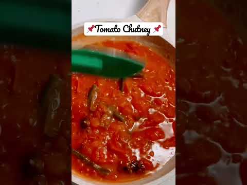 Tomato Chutney for Idly/Dosa/Rice #tomatochutney #easyrecipe #shorts #foodreels #zerodegrees9 #reels