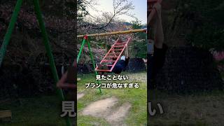 危険すぎる公園の遊具