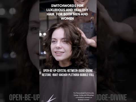 Switchwords for Healthy and Luxurious Hair. #hair #viral #switchwords