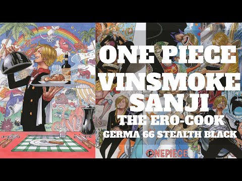 ONE PIECE Character Guide: Vinsmoke Sanji Black Leg The Ero-Cook Germa 66 Stealth BLACK.