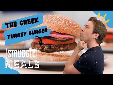 How to Make a Mouthwatering Greek Turkey Burger!