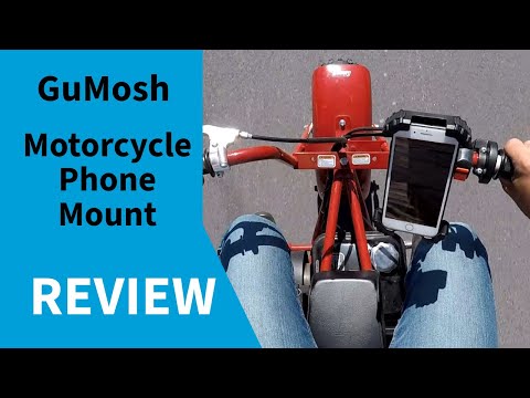 How good is it? The GuMosh Motorcycle Phone Mount