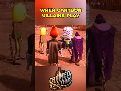 Cartoon villains CHAINED TOGETHER!