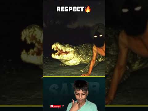 😂 Crocodile Challenge Man With Pushup | Comedy 😂