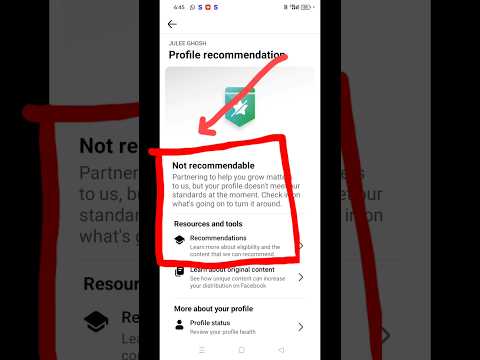 Facebook page Not Recommendable Problem solve kaise hoga