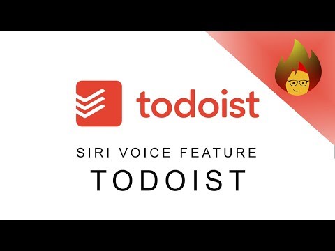 Siri Voice Feature | TODOIST