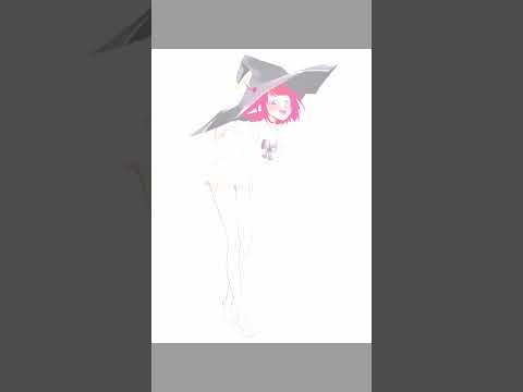 WitchRyS【Speedpaint】 #Shorts #IRySart