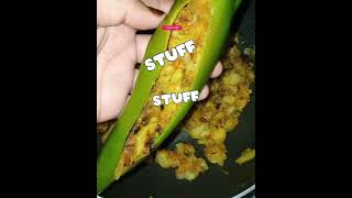 Mirchi Bajji Recipe 😋 | Without soda | Potato Stuffed Mirchi Bajji | Masth Khanna #shorts