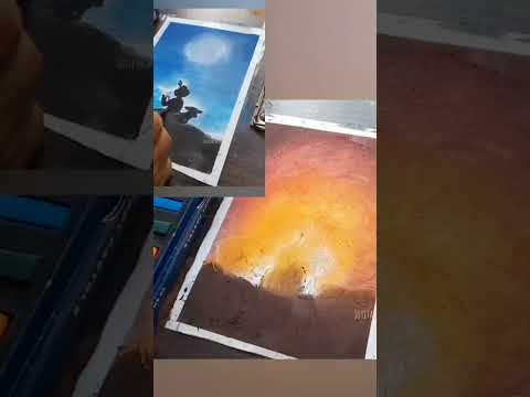 kishna janmaastami//janmaastami spacial drawing for beginners with soft pastel colours//janmaastami