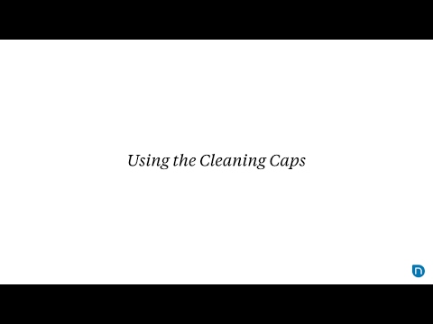 Nebia Maintenance: Using the Cleaning Caps