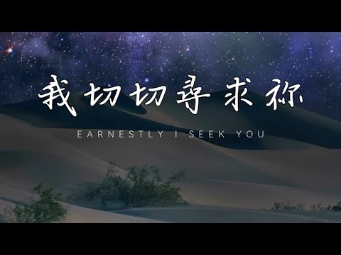 【我切切尋求祢 / Earnestly I Seek You】官方歌詞版 Lyric Video｜黃友聞 Melody Hwang