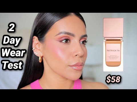 Patrick Ta Hydra-Luxe Luminous Skin Perfecting Foundation: 2 Day Wear Test