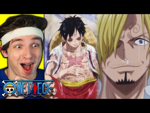 SANJI REUNITES WITH LUFFY!! (one piece reaction)