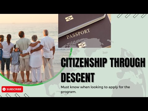 Secrets of Dual Citizenship: Attaining a Second Passport Through Descent w/ @MoAboshanab